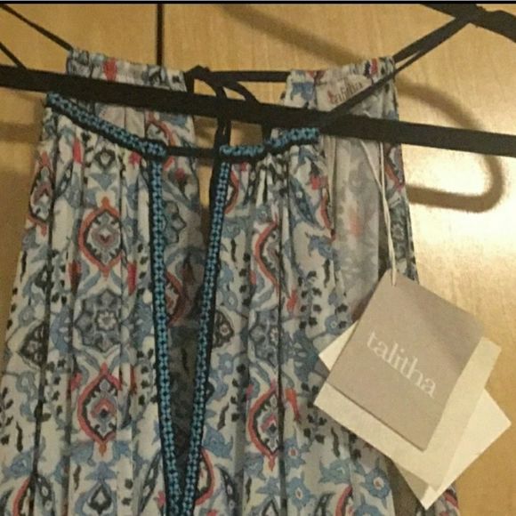 Talitha Embroidered printed silk-georgette jump - Picture 7 of 7